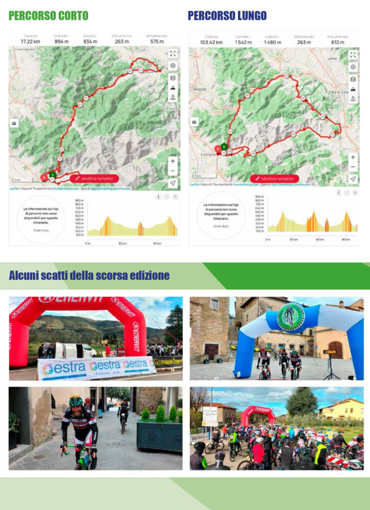 CICLOTURISTICA TERRE D AREZZO CICLOTURISMO TERRE d ETRURIA